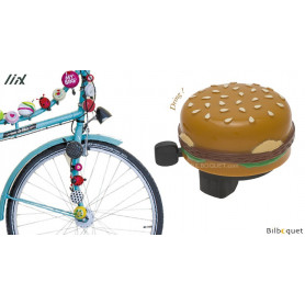 Sonnette de vélo Hamburger - Liix Funny Bell