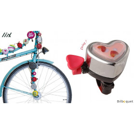 Sonnette de vélo en forme de Coeur - Liix Funny Bell