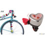 Sonnette de vélo en forme de Coeur - Liix Funny Bell