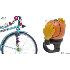 Sonnette de vélo Ballon de basket - Liix Funny Bell