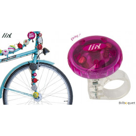 Sonnette de vélo rose Tokyo - Liix Funny Bell