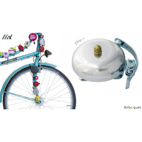 Sonnette de vélo Vintage Argent - Liix Funny Bell