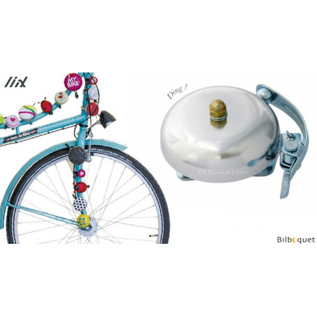 Sonnette de vélo Vintage Argent - Liix Funny Bell