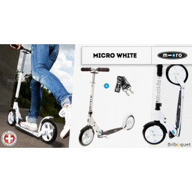 Trottinette Micro White - Adulte