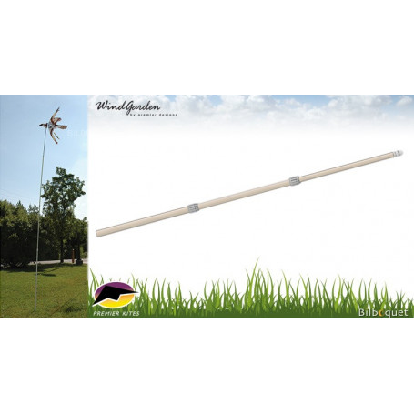 Mât télescopique 420cm pour éolienne de jardin