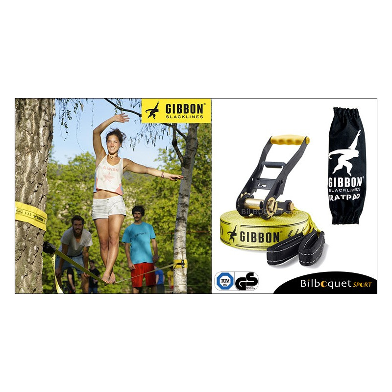Gibbon Slackline Set Gibbon Classic Line X13 - 15m