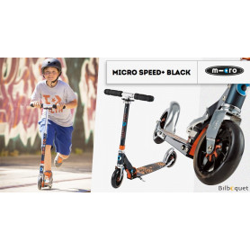 Trottinette adulte Micro Speed+ Silver - Micro Mobility