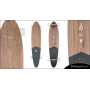 Longboard Pinner Classic Globe 40pouces - Walnut