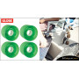 Globe BANTAM - Clear Kelly Green - Ø62mm/83a - Set de 4 roues pour longboard