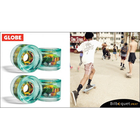 Globe G-ICON - Clearwater - Ø62mm/78a - Set de 4 roues pour longboard