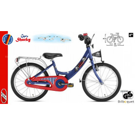 Vélo enfant Puky ZL 18 Alu (18 pouces) - Bleu Capt'n Sharky