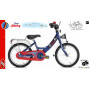 Vélo enfant Puky ZL 16 Alu (16 pouces) - Bleu Capt'n Sharky