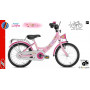 Vélo enfant Puky ZL 16 Alu (16 pouces) - Rose Lillifee