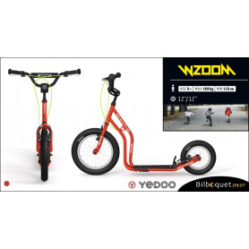 Wzoom trottinette enfant 6+ - NEW RED