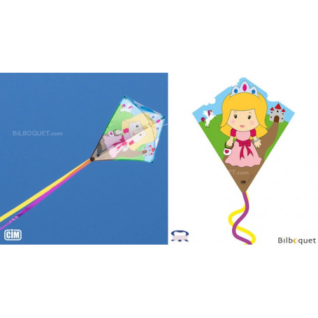 Monofil Eddy-S Princesse 50x56cm - Cerf-volant enfant