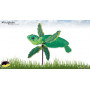 Éolienne de jardin WhirliGig Tortue de mer 43cm