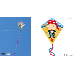 Eddy-S Pirate 50x56cm - Cerf-volant monofil enfant