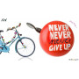 Sonnette de vélo Never Give Up par Carolyn Gavin - Liix Ding Dong Bell Ø80mm