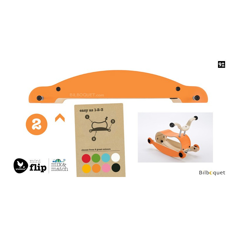 Wishbone Mini-Flip Base Orange