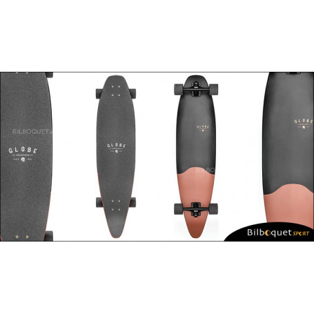 Longboard Pinner Evo Globe 40pouces - Matte Black Coral