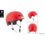 Casque TSG Evolution - Solid color - Satin Fire Red