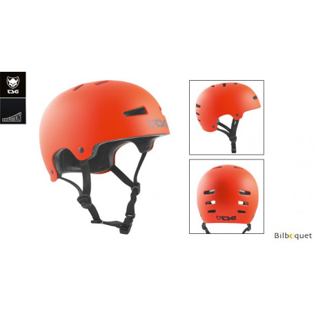 Casque TSG Evolution - Solid color - Satin Orange