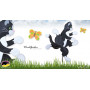Éolienne Whirligig Chat 55 cm