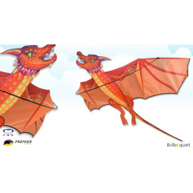 Dragon Braise 3D - Cerf-volant monofil 178x178 cm