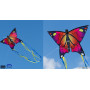 Monofil Papillon rose 58x40cm - Cerf-volant enfant