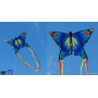 Monofil Papillon bleu 58x40cm - Cerf-volant enfant