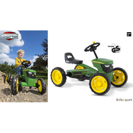 Kart à pédales Buzzy John Deere (2-5 ans)