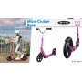 Micro Cruiser rose - Trottinette 7-12 ans