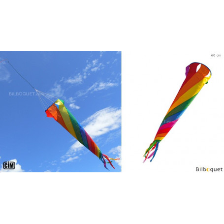 Turbine Arc-en-ciel 60cm - Jeu de vent