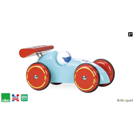 Voiture de Course XL turquoise - rouge - Vilac