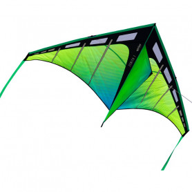 HQ Kites Pocket Sled, Single Line Kite, Color: Rainbow, Active Outdoor Fun  For Ages 5 and Up