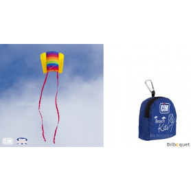 Cerf-volant monofil Arc-en-ciel beach kite