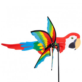 2 in 1 Windspinner - Parrot Bird