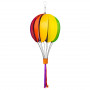 Ballon Satorn Globe Rainbow Ø23cm avec franges 17cm