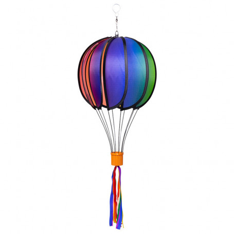 Ballon Satorn Globe gradient Ø23cm avec franges 17cm