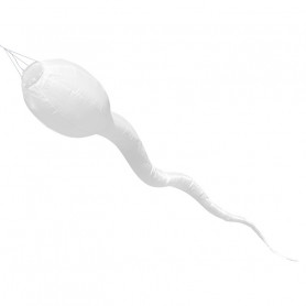 White tadpole windsock