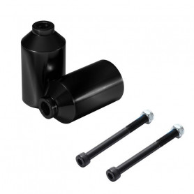 Alu Pegs set of 2 black - Accessory for BLUNT scooter