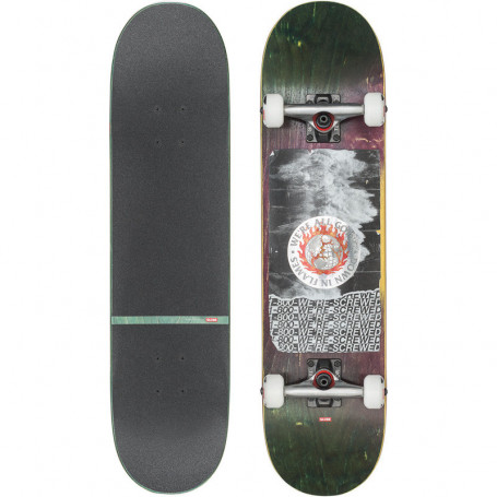 Complete Skateboard Street G2 In Flames Holo/Tsunami - 7.75"