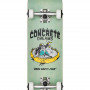 Skateboard Enfant 6/8 ans Concrete Dreams Mid Breeze Green - 7.6 pouces