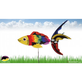 Eolienne Poisson Rainbow Koï