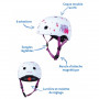 Micro Helmet Elephant with Led - Size S