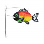 Swimming Fish Bright Rainbow - Outdoor decoration