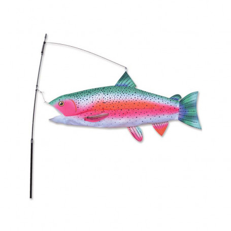 Swimming Fish Rainbow Trout - Outdoor decoration
