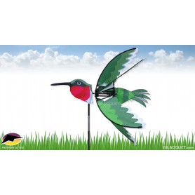 Eolienne de balcon Oiseau Colibri 61x61cm