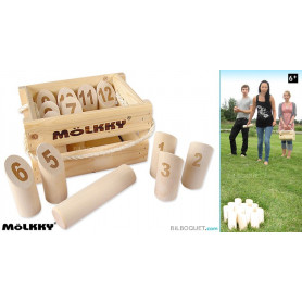 Mölkky de luxe Jeu de quilles finlandaises