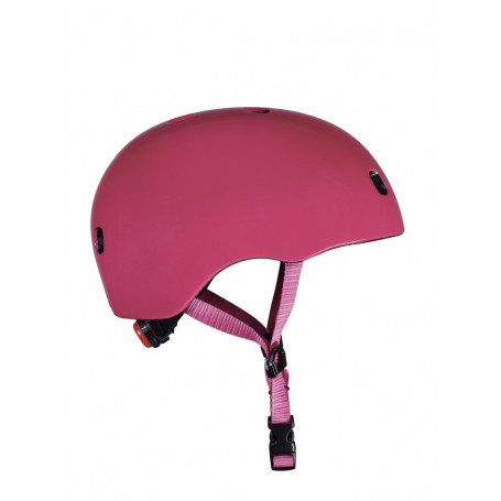 Casque enfant Framboise avec LED